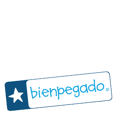 Goedgemerkt giphyupload bienpegado bien pegado Sticker