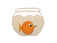 fish pet Sticker by The Eggshibit