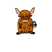 Free From Milk Sticker by Innabox