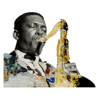 Jazz Saxophone Sticker by WAKEmedia