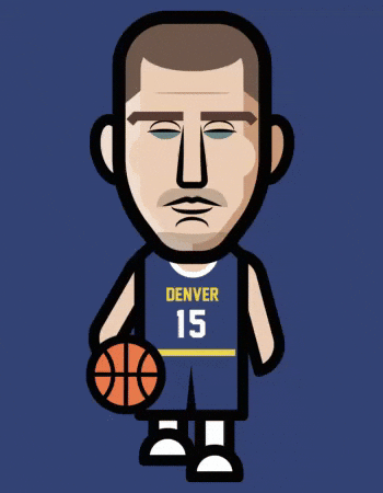 Nba Playoffs Joker GIF by Loogart