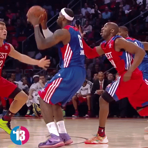 nba all star basketball GIF by NBA