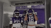 College Football Wildcats GIF by Northwestern Athletics