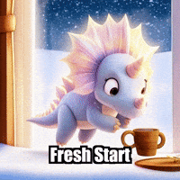New Year Winter GIF by Divineasaur