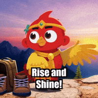 Rise And Shine Sunrise GIF by The Cardinal Virtue