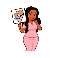 Mila Love Sticker by Mission Mommy HQ
