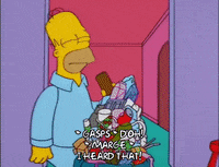 homer simpson pain GIF