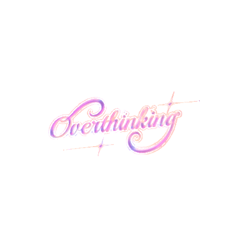 Overthinking Indonesian Idol Sticker by Universal Music Indonesia