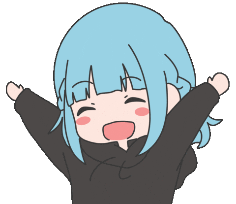 Lisa_S1800 giphyupload yeah やった はい Sticker