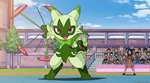 AriTheVeryBest floragato pokemon paldea GIF