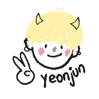 nogabito kpop cute wink idol Sticker