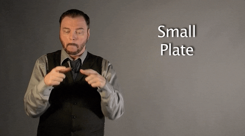 sign language small plate GIF by Sign with Robert