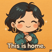 Blushing Home Sweet Home GIF by Persona