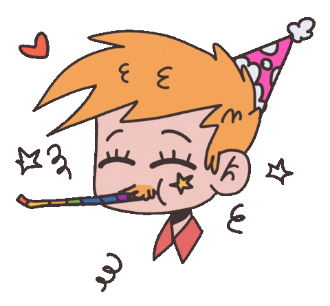 Celebrate Happy Birthday Sticker