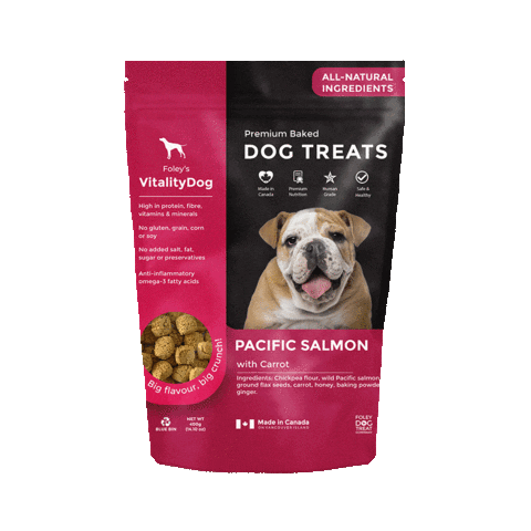 FoleyDogTreatCompany giphyupload dogtreat foleydog vitalitydog Sticker