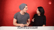 Nervous Dating GIF by BuzzFeed