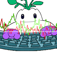 To The Moon Crypto Sticker by Magic Eden
