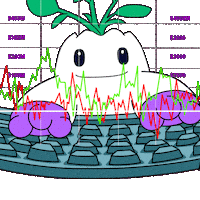 To The Moon Crypto Sticker by Magic Eden