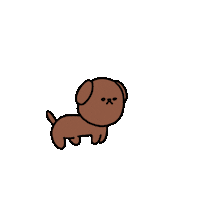 Happy Puppy Sticker