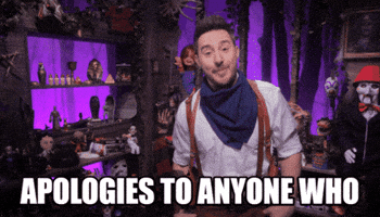 Sorry The Mummy GIF by Dead Meat James