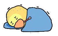 Tired Sleep Sticker by Kennysgifs