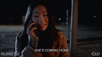 She's coming home