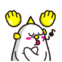 sweetmonster no bye nope hate Sticker