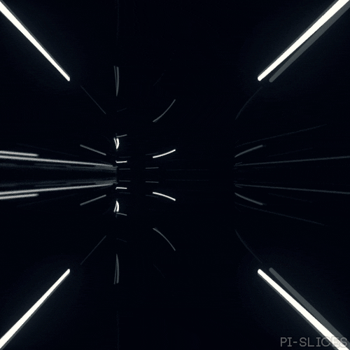 glow black and white GIF by Pi-Slices