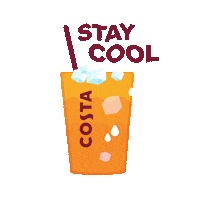 Summer Juice Sticker by Costa Coffee MY