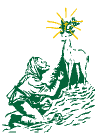 Hubertus Sticker by AnnetteWerkt