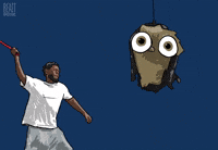 Antknee729 animation drake kendrick lamar ovo GIF