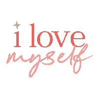 I Love Myself Sticker