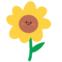 Sunflower Sticker