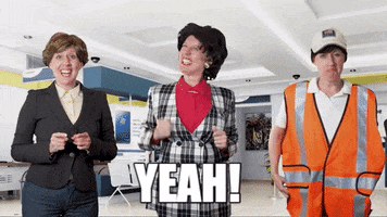 CarlaDelaney tv hi news yeah GIF