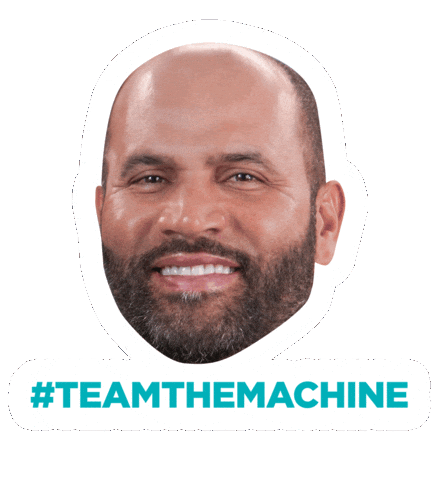 Albert Pujols Sticker by HGVSocial