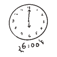 Wake Up Work Sticker
