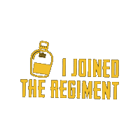 Regiment Sticker by Regimental Spirits Company
