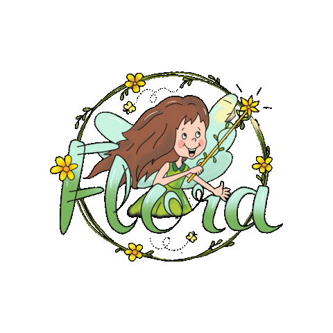 Otterspiele giphygifmaker spring fairy flora Sticker