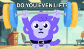 Do You Even Lift Lifting Weights GIF by Raena AI