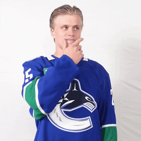 Elias Pettersson Sport GIF by Vancouver Canucks