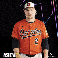Baltimore Orioles Wink GIF by MLB The Show
