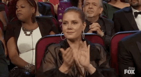 Amy Adams Clap GIF by Emmys