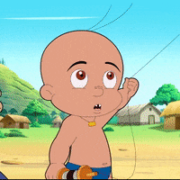 Makar Sankranti Kite GIF by Chhota Bheem