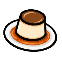 Dessert Pudding Sticker