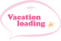 Pink Beach Sticker by pinknproper