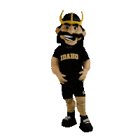 College Thumbs Down Sticker by University of Idaho