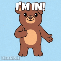 Happy Teddy Bear GIF by BEARISH