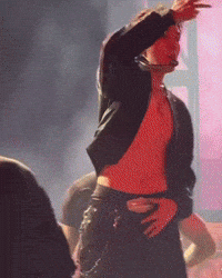 Mona Lisa Body Roll GIF