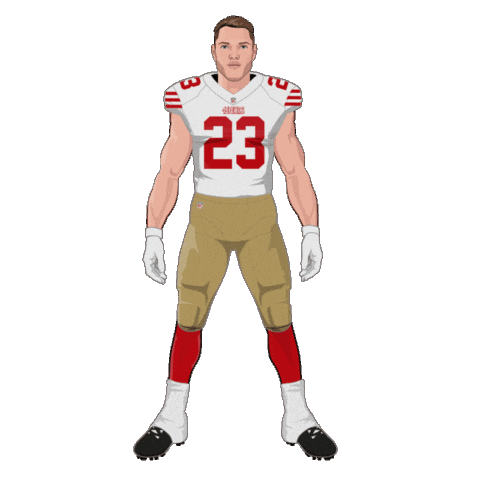 San Francisco 49Ers Football Sticker by SportsManias