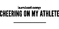 Athlete Games Sticker by Burn Boot Camp